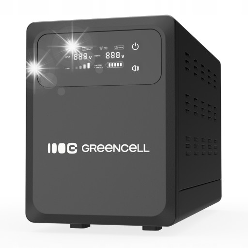 Перетворювач дбж аварійне джерело живлення зелений елемент живлення ядро ​​1200 вa 800 вт постійна f.