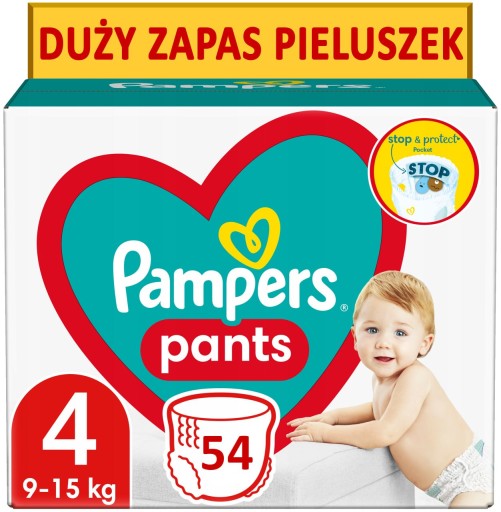 Підгузки Pampers Pants 4 розмір 9-15 кг 54 шт.
