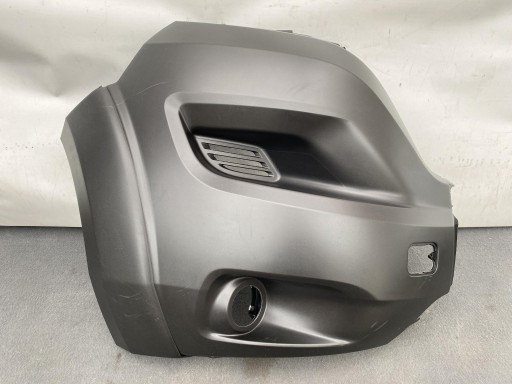 DUCATO BOXER JUMPER 17- bumper front corner black right moulding fog light