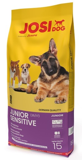 Josera JosiDog Junior Sensitive suchá pre psov 15kg. prod. Nemecko