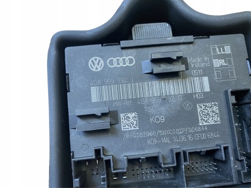 AUDI A7 4G Bedienteil modul Tür 4G8959792J