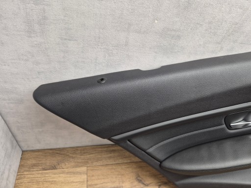 BMW 3 F30 side door left rear part rear black leather AMBIENT HARMAN upholstery