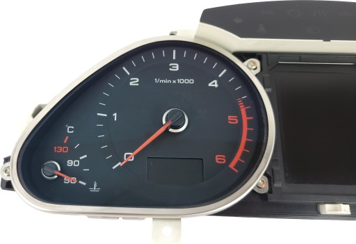 AUDI A6 C6 LIFT 3.0 TDI dials clock dials coloured FIS 4F0920933A