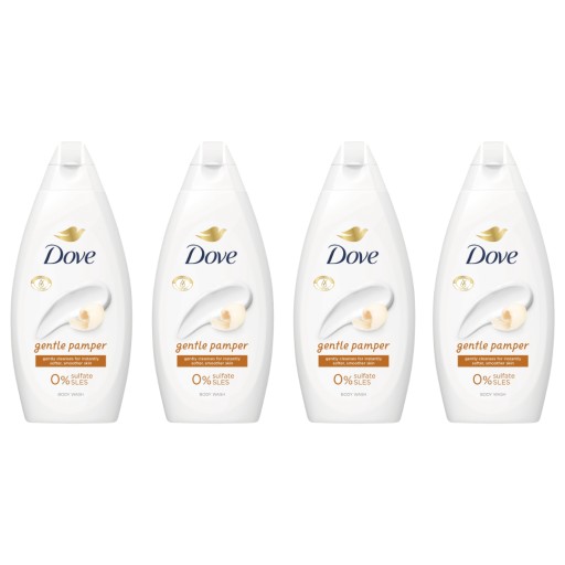 Sprchový gél Dove Gentle Pamper 4x 450ml