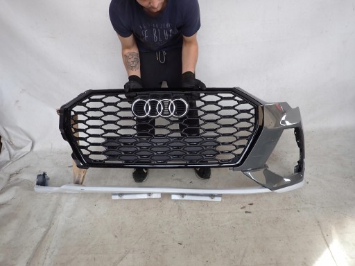 AUDI Q3 II 83A S-LINE lökhárító eleje elsö hűtőrács SPOILER 83A807427D