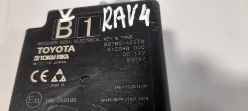 Toyota RAV 4 XA50 Centralina KEY TPMS 897B042110 (MD421)