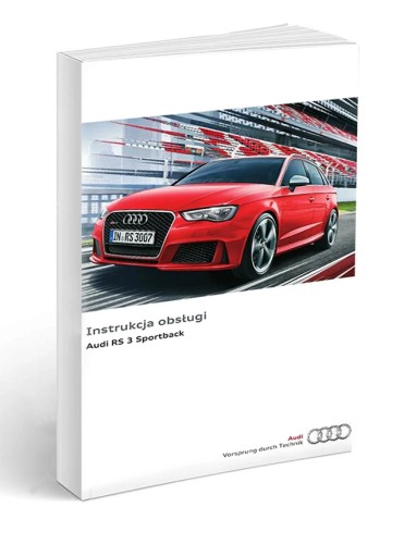 Audi RS3 RS 3 Sportback с 2014 года руководство по эксплуатации