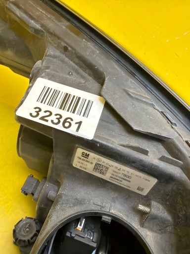 light left front Opel Astra K 5 V lens+Led 39077800