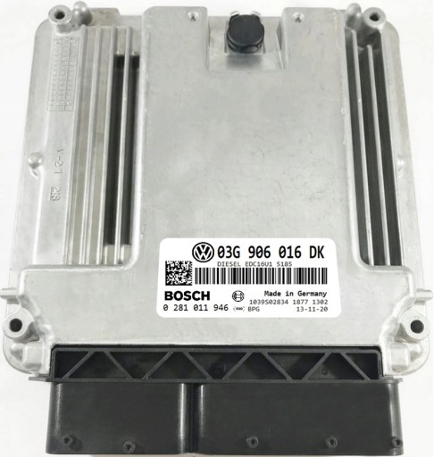 0281011946IMMO - Эбу компьютера vw touran 1.9 03g906016dk 0281011946 immo выключен