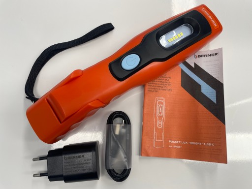 ЛАМПА ДЛЯ МАЙСТЕРНІ BERNER POCKET LUX BRIGHT LED USB-C 1006907
