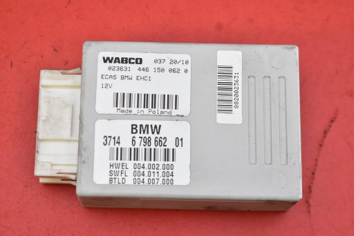 control unit module springing 6798662 4461500620 BMW F02 4.4 V8 407 KM 08-12