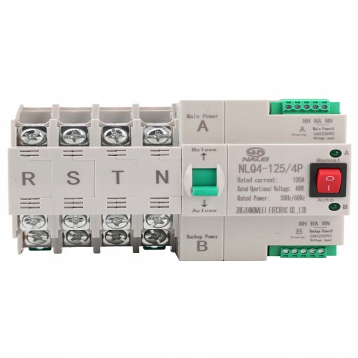 TL2284LO - АВТОМАТИЧНИЙ ВИМИКАЧ ЖИВЛЕННЯ 4P AC 400V 100A