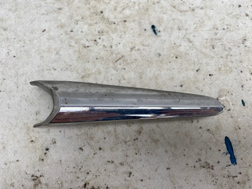 MAZDA 3 III BM LIFT 16- CHROM moulding KRATKI of a bumper right front BAJC-50C12