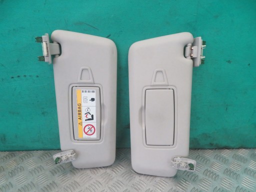 cover PRZECIWSLONECZNA right left airbag MERCEDES W205 C KLASA 18R