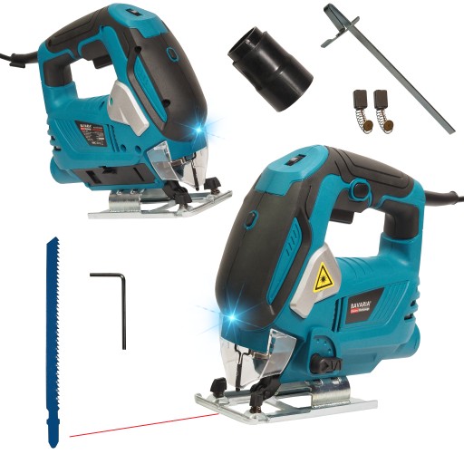 ЛОБЗИК ДЕРЕВООБРАБАТЫВАЮЩИЙ РЕЗАК С ЛАЗЕРОМ + LED