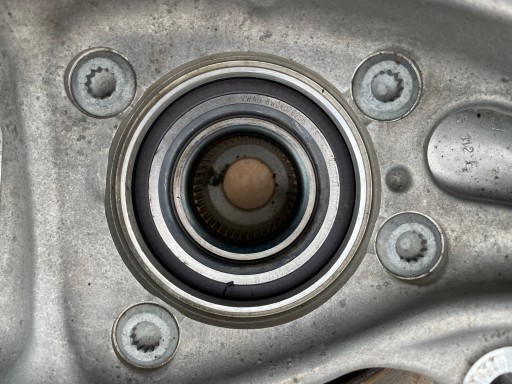 Mozzo FUSELLO perno mozzo disco 4K0407560D AUDI A6 C8 completa Destro