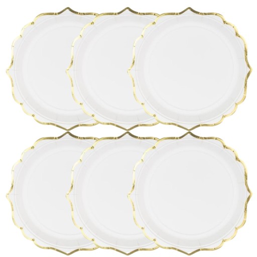 Тарілки Party Deco TPP30-008 18,5 см 6 шт.