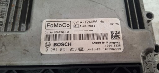 számítógép Vezerlő egység FORD B-MAX CV1A12A650HA