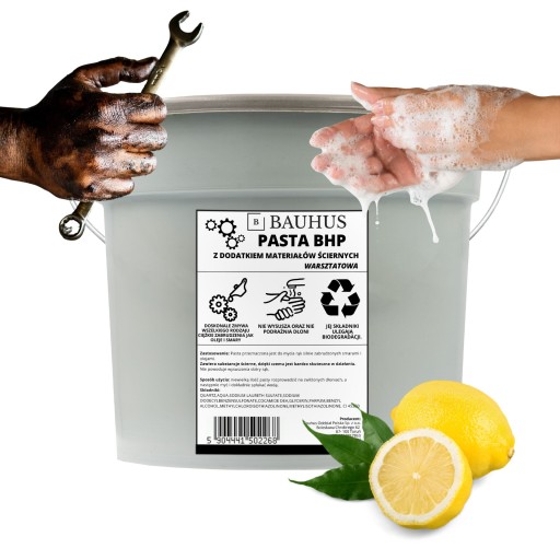 Pasta BHP na umývanie rúk citrónová 5 kg