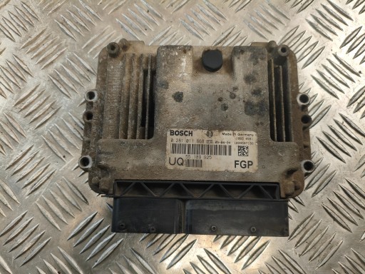 control unit of the engine OPEL ASTRA H 1.9D 0281011668