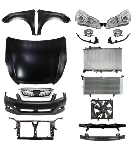 3901 - Subaru Legacy 09-12 Ремень капота, бампера и крыла