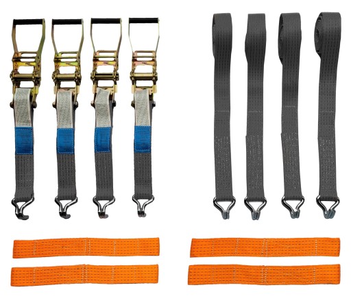 Ремені для транспортування Чорний 2 POINTS Harness Orange 4d2