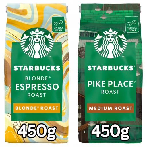 Café en grains blonde espresso roast, Starbucks (450 g)