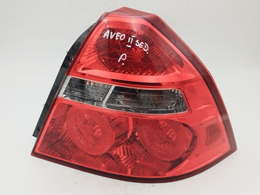 Chevrolet Aveo II T250 sedan light right rear part rear