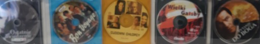 Zestaw 10 Filmów DVD (Angielski Pacjent, Chicago )