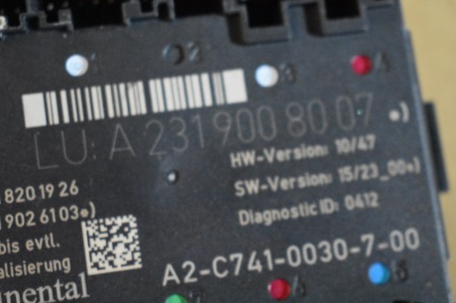 IDEALNY module door MERCEDES SL 231 1