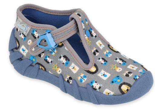 Тапочки дитячі Befado р. 26 різнокольорові