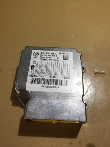 AUDI A4 B8 A5 8T modulo SENSOR airbag 8K0959655L