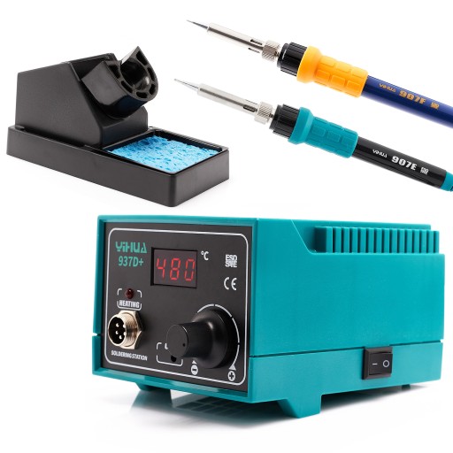 ПАЯЛЬНА СТАНЦІЯ YIHUA 937D+ + ЗАПАСНИЙ ПАЯЛЬНИК