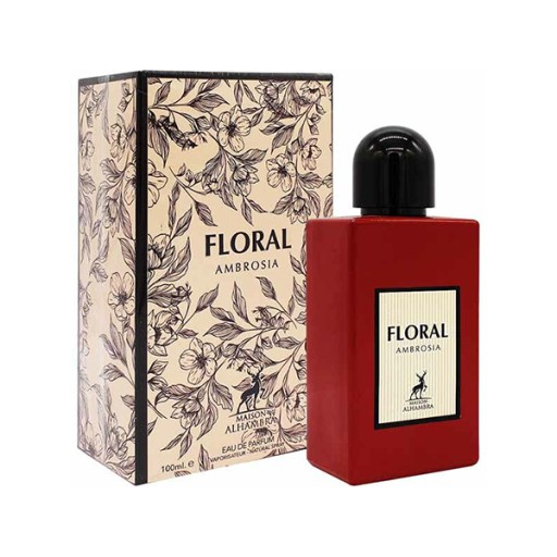 maison alhambra floral ambrosia woda perfumowana 100 ml   zestaw