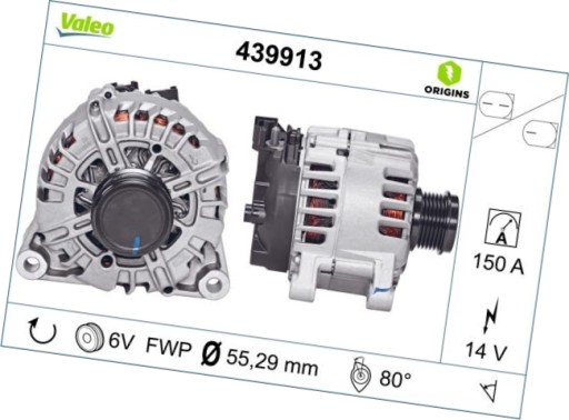 86705988 - Новый генератор - valeo 439913
