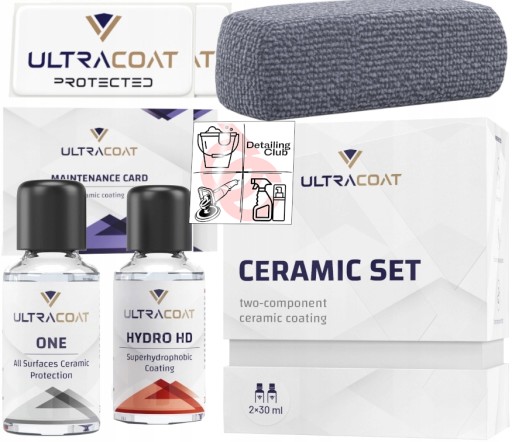 Ultracoat Ceramic Set One + покриття Hydro HD 30 мл