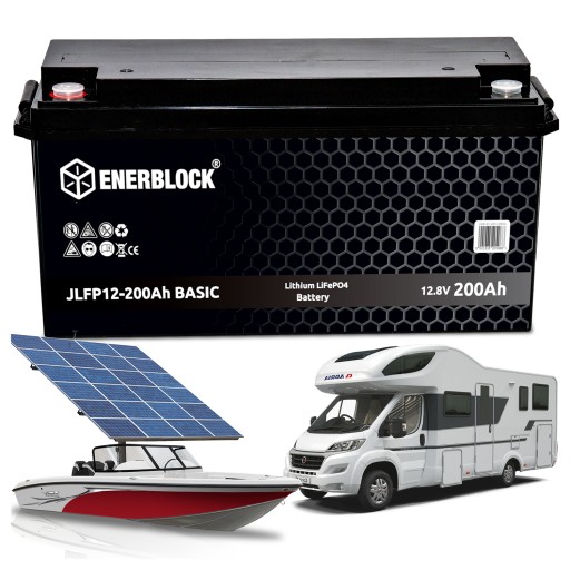 Литиевая батарея lifepo4 200ah для кемперов, фотоэлектрических лодок, 12 в + bms