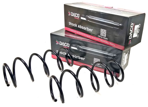 803602 - 2x передние пружины opel astra g zafira a 2.0 2.2dti