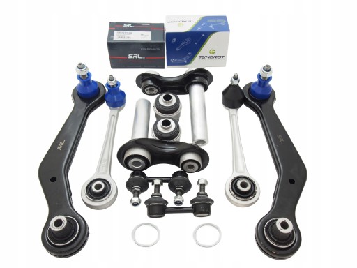 205037-7 - Втулки поперечных рычагов, разъемы bmw x5 e53, комплект задних сл.