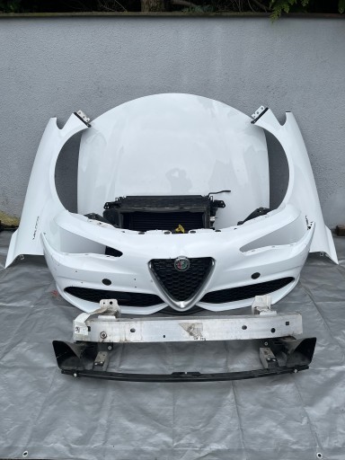 ALFA ROMEO GIULIA VELOCE БАМПЕР КАПОТ ПЕРЕДНИЙ КОМПЛЕКТ 2017-