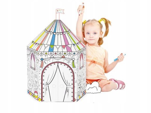 Картонна книжка-розмальовка Midex Castle Painting