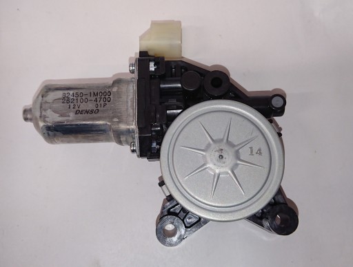 Электродвигатель стеклоподъемника левой передней двери kia - 824501m000