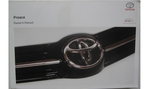 TOYOTA PROACE II с 2016-руководство по эксплуатации RU