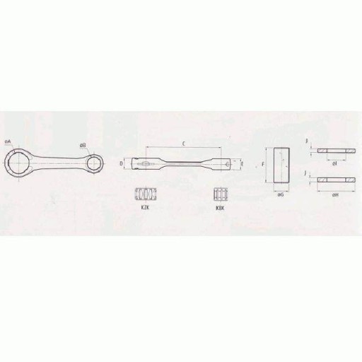 ZL12631 - Шатун стандартний yamaha dt50 lc
