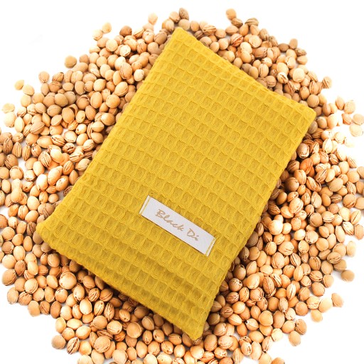 Грілка з кісточками вишні чорна жовта 0,16 л