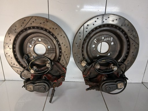 MERCEDES W205 C63 AMG Bremssattel Bremse Sattel Brems- heck Bremsscheibe 360X26 KOMPLET