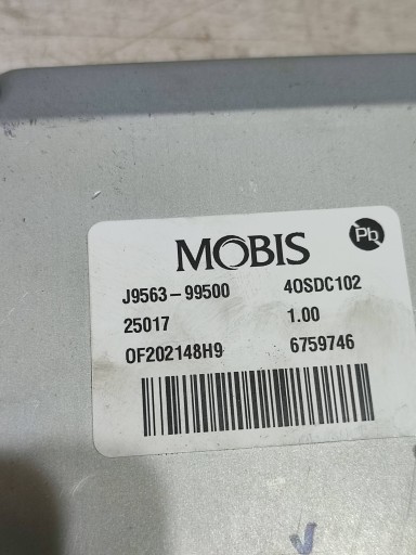 Hyundai Kona and 2018 part elektroniczna ukladu steering wheel module