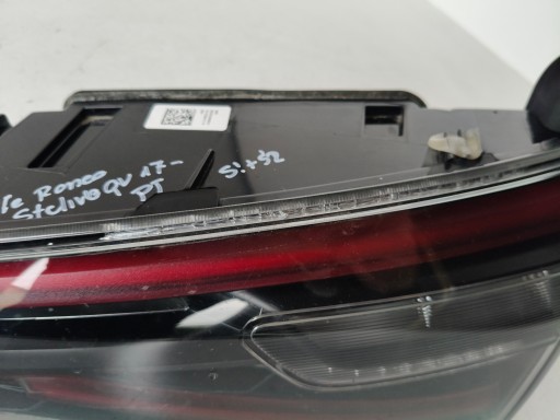 light right rear to the bonnet ALFA ROMEO STELVIO 16- QUADRIFOGLIO QV