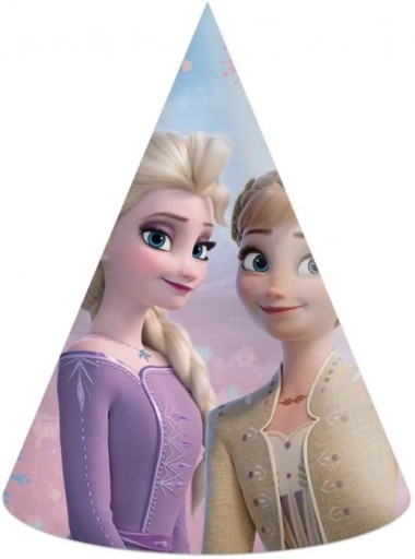 ELSA FROZEN BIRTHDAY ШАПКИ 6 шт