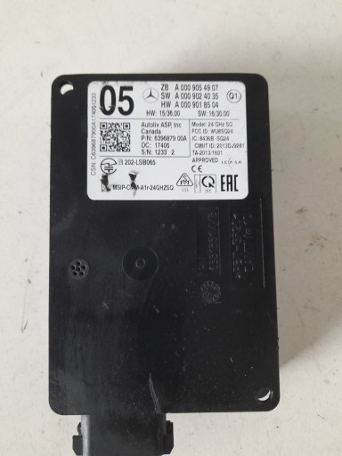 A0009024035 A0009018504 - Радар distronic mercedes a0009054907